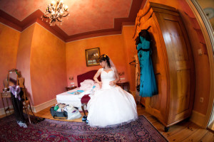 getting Ready in schloss Karow
