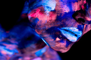 Blacklight Bodypainting Art